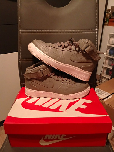Nike air force gray wolf - 1,