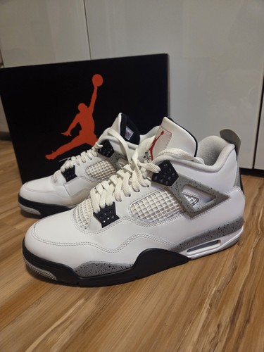Nike air jordan white cement - 4,