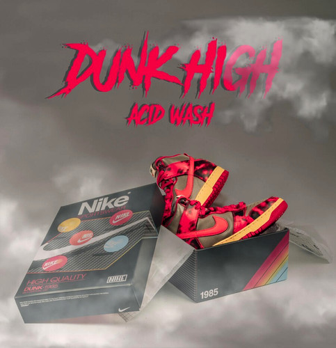 Nike dunk high 1985 red - nike,